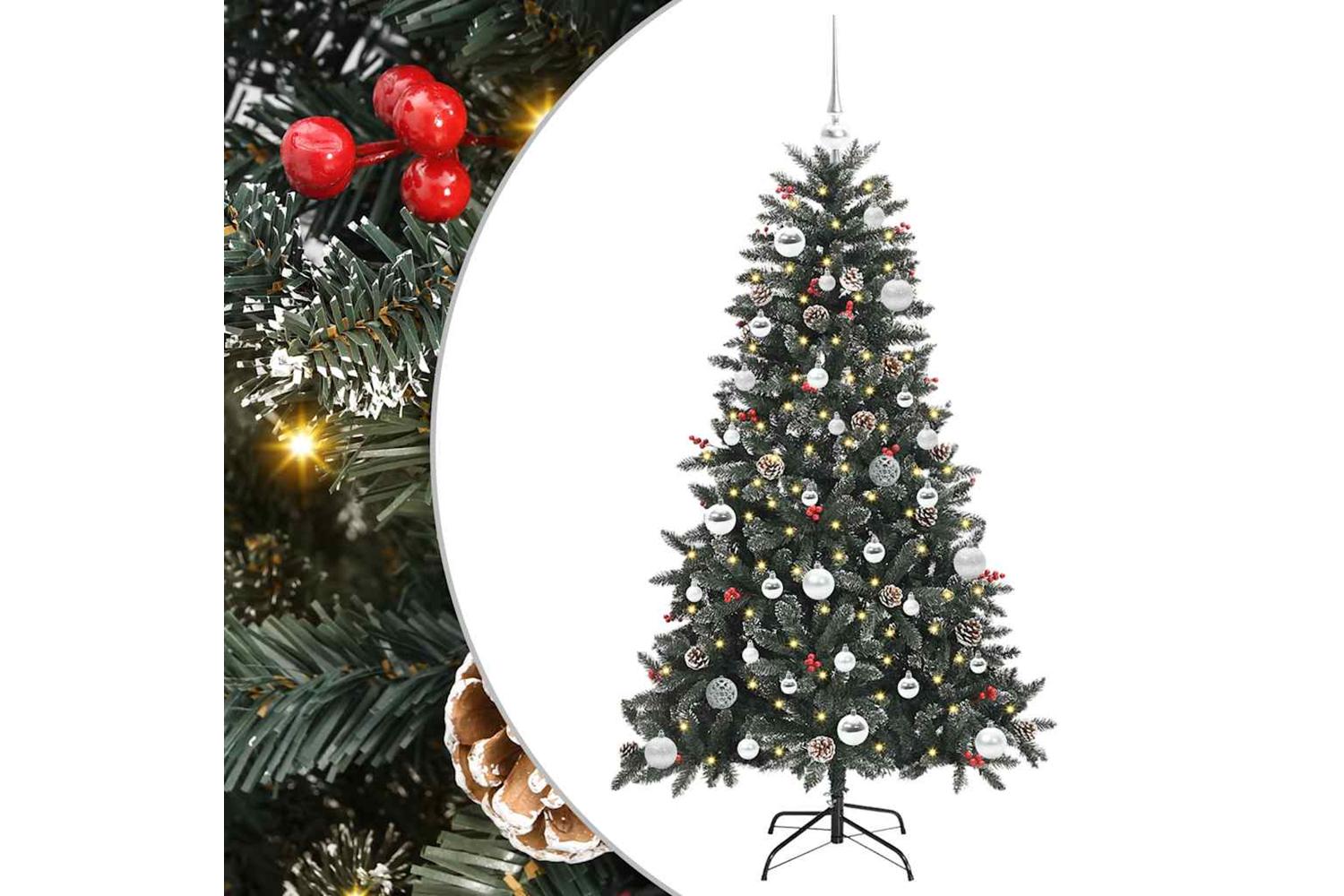 Vidaxl Artificial Christmas Tree With Stand Green 835 X 835 X 150 Cm-2