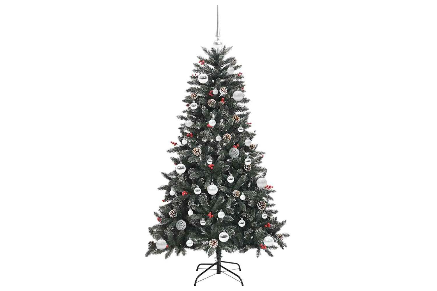 Vidaxl Artificial Christmas Tree With Stand Green 835 X 835 X 150 Cm-4