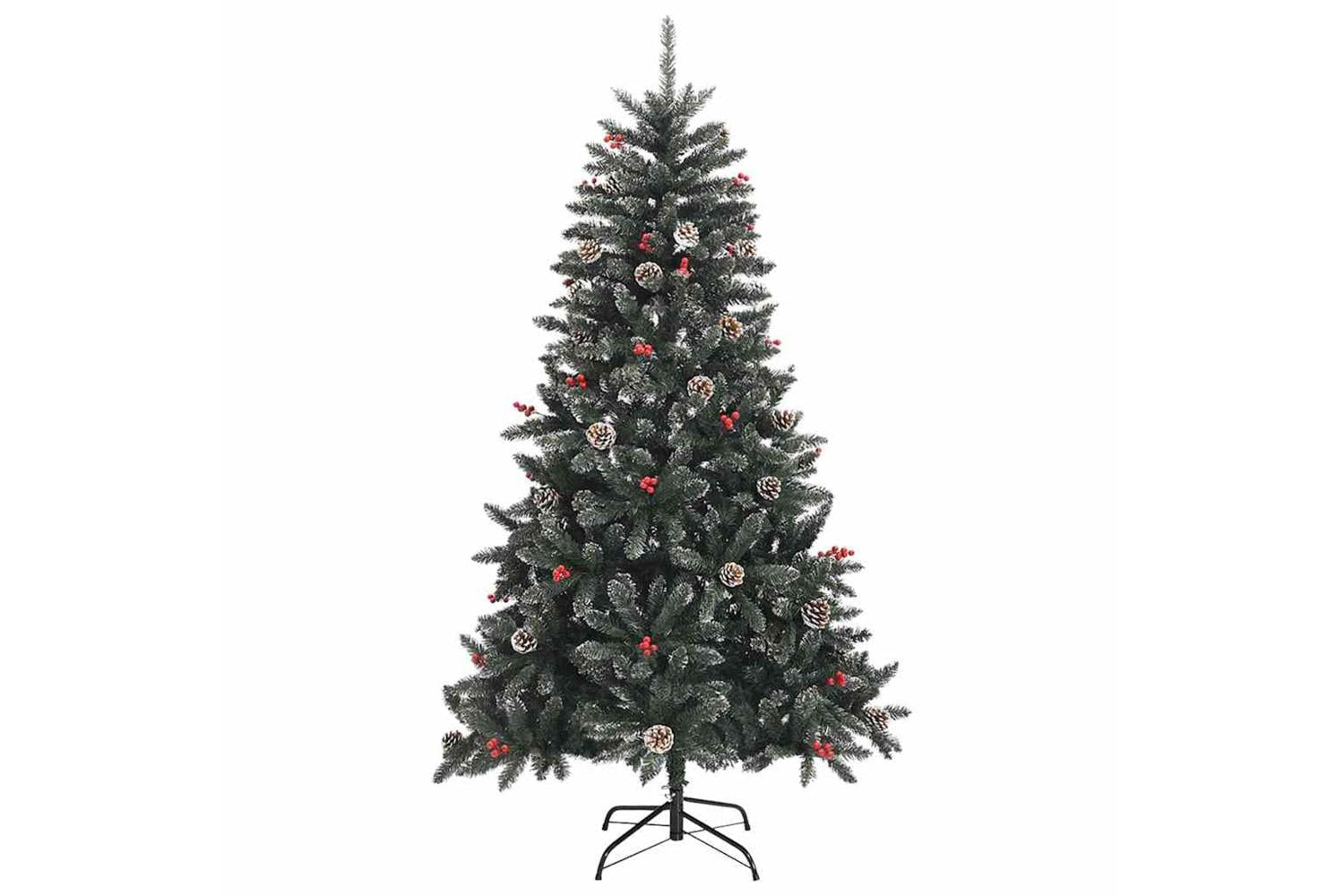 Vidaxl Artificial Christmas Tree With Stand Green 835 X 835 X 150 Cm-5