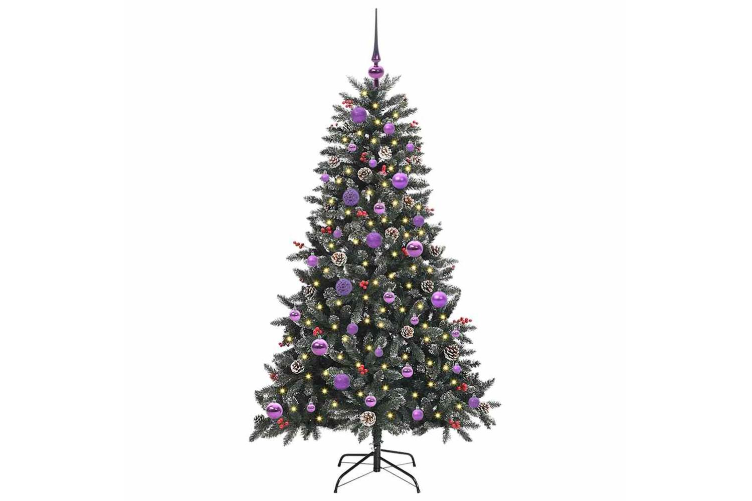 Vidaxl Artificial Christmas Tree With Stand Green 835 X 835 X 150 Cm-3