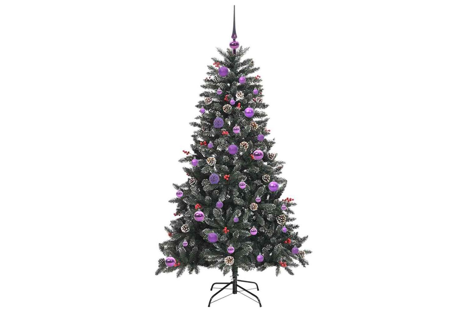 Vidaxl Artificial Christmas Tree With Stand Green 835 X 835 X 150 Cm-4