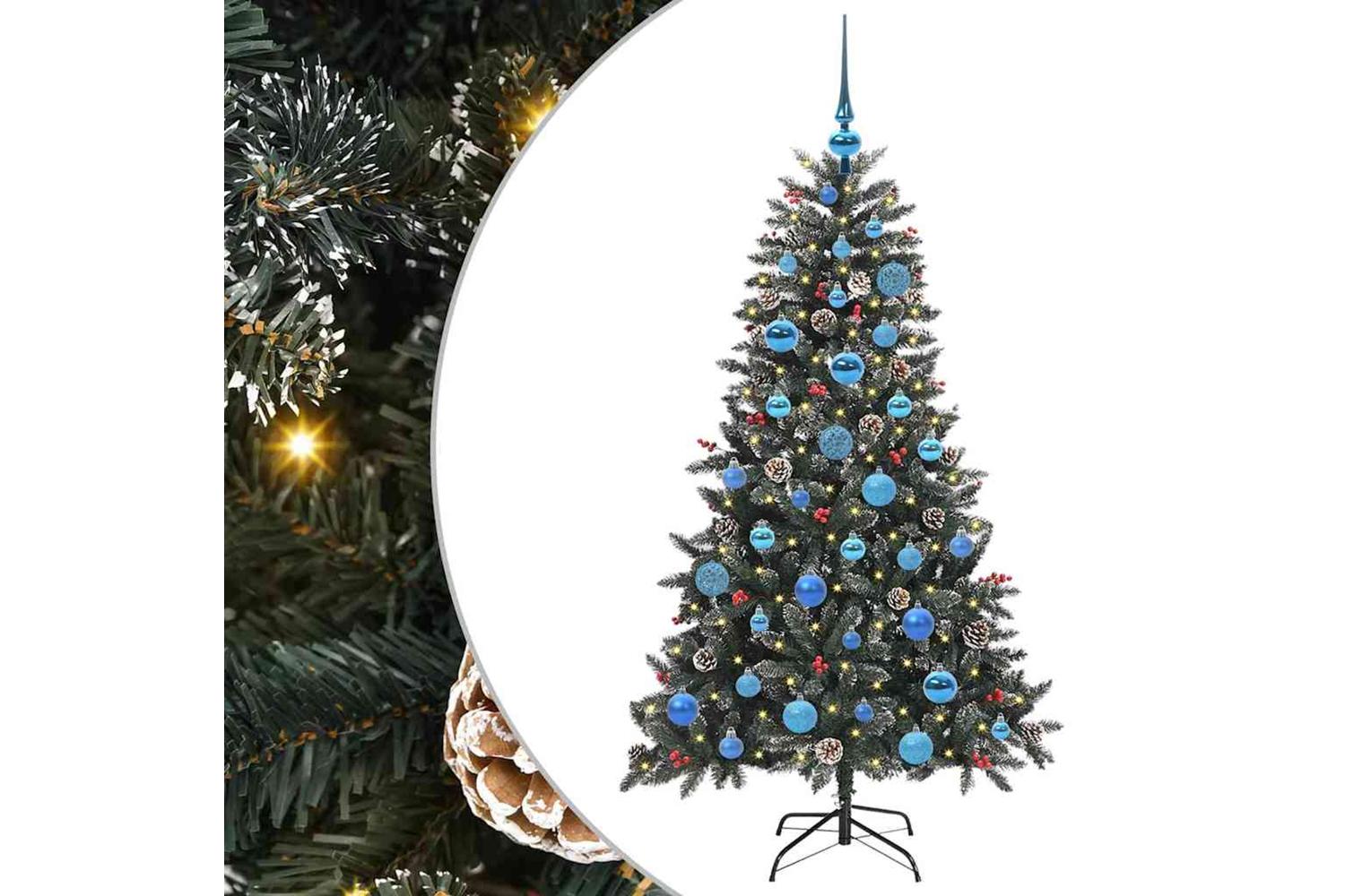 Vidaxl Artificial Christmas Tree With Stand Green 835 X 835 X 150 Cm