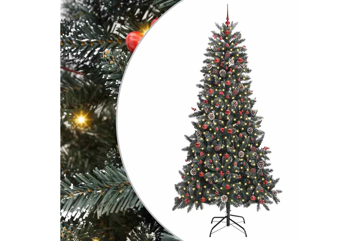 Vidaxl Artificial Christmas Tree Green 1295 X 1295 X 240 Cm-2