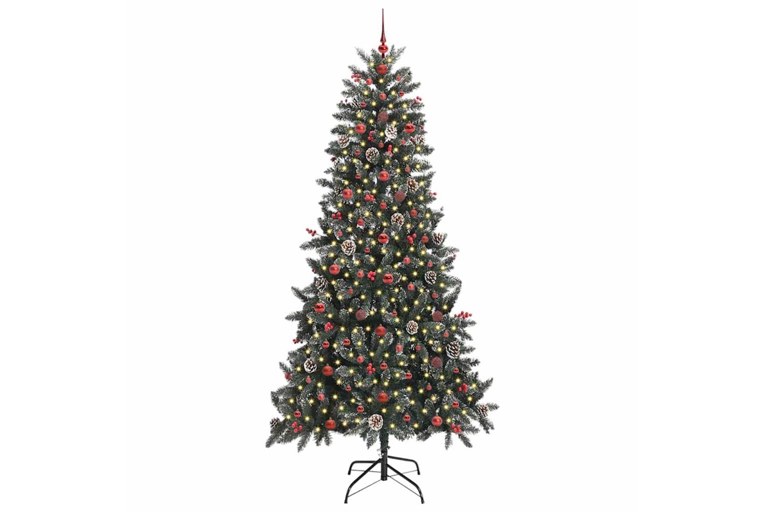 Vidaxl Artificial Christmas Tree Green 1295 X 1295 X 240 Cm-3