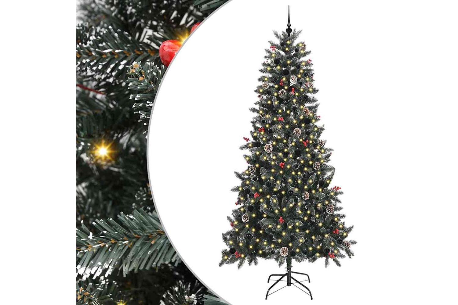 Vidaxl Artificial Christmas Tree Green 1295 X 1295 X 240 Cm