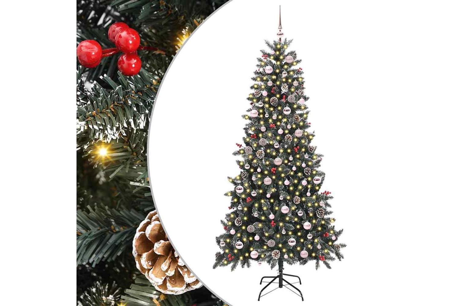 Vidaxl Artificial Christmas Tree Green 1295 X 1295 X 240 Cm-2