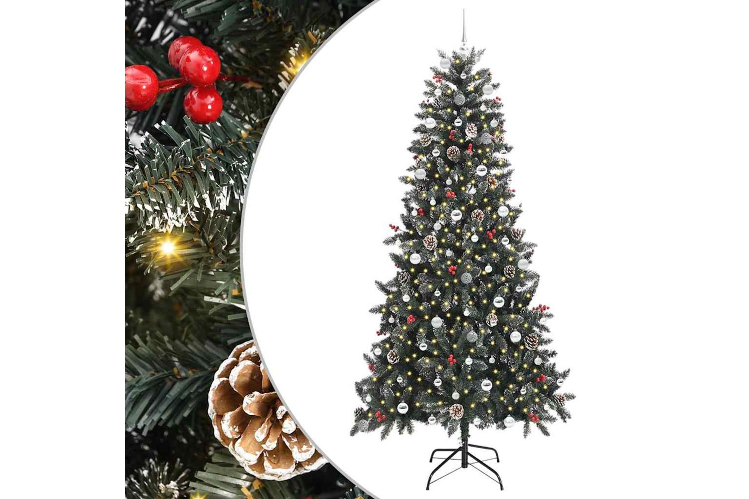 Vidaxl Artificial Christmas Tree Green 1295 X 1295 X 240 Cm-2