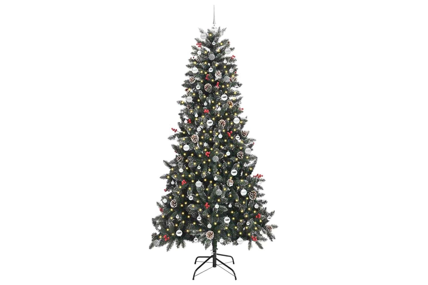 Vidaxl Artificial Christmas Tree Green 1295 X 1295 X 240 Cm-3