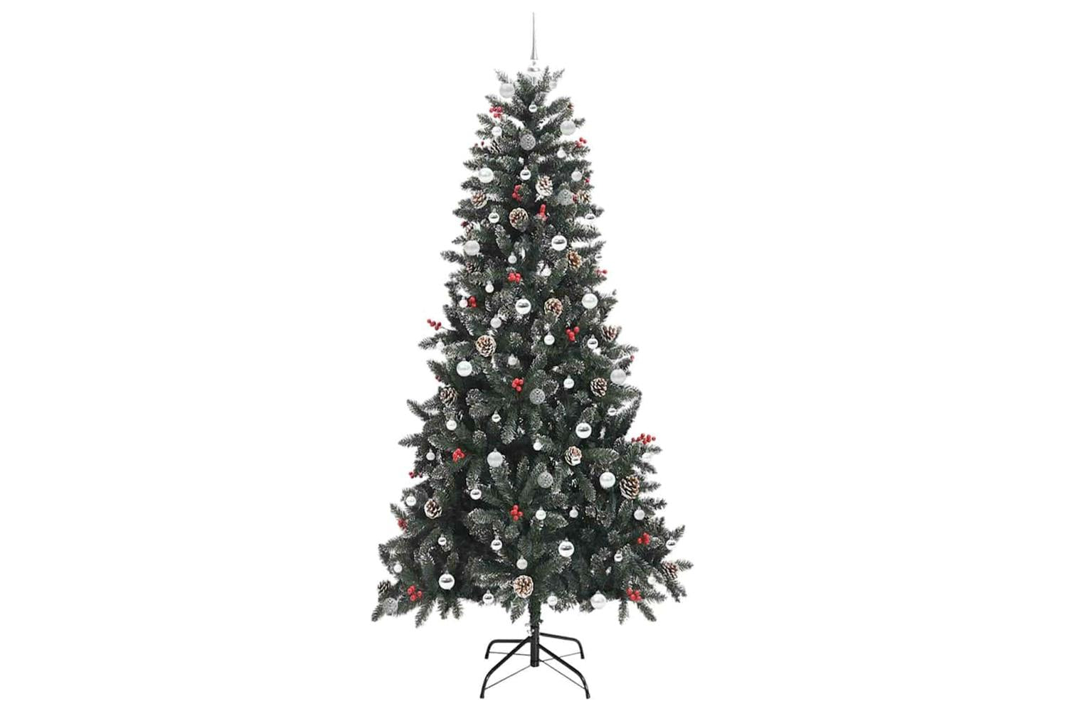 Vidaxl Artificial Christmas Tree Green 1295 X 1295 X 240 Cm-4