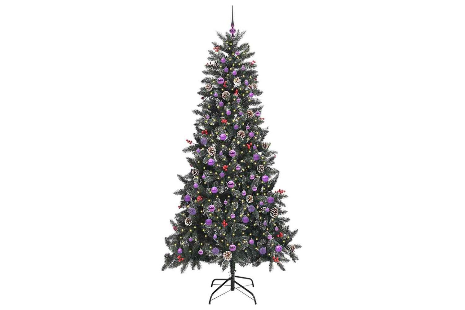 Vidaxl Artificial Christmas Tree Green 1295 X 1295 X 240 Cm-3