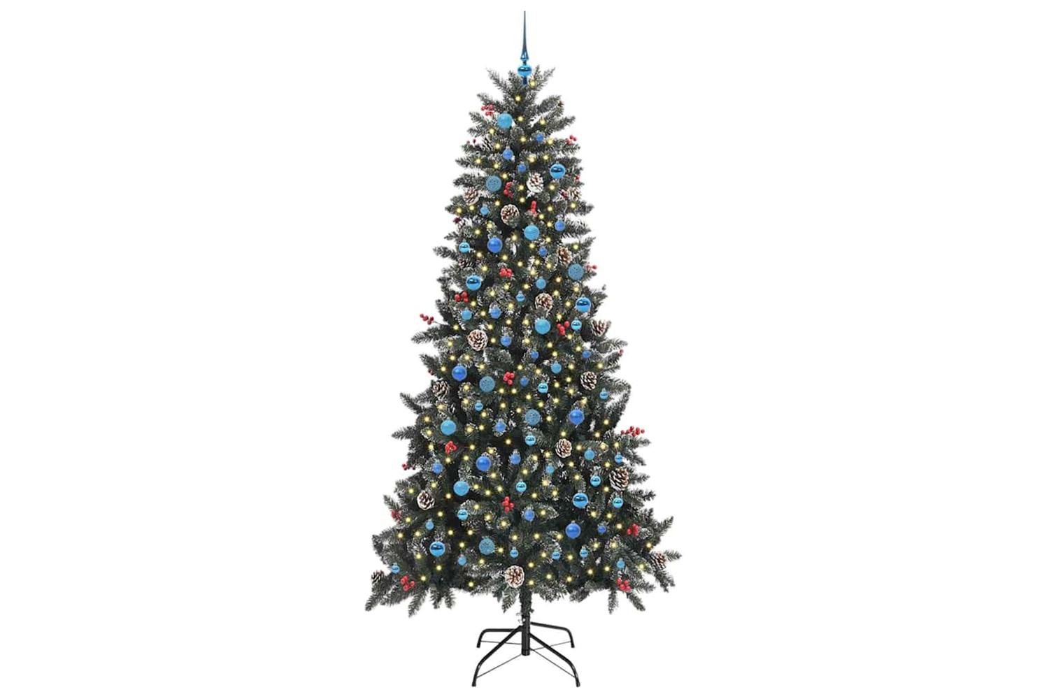 Vidaxl Artificial Christmas Tree Green 1295 X 1295 X 240 Cm-3