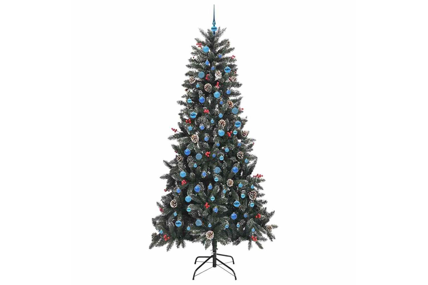 Vidaxl Artificial Christmas Tree Green 1295 X 1295 X 240 Cm-4
