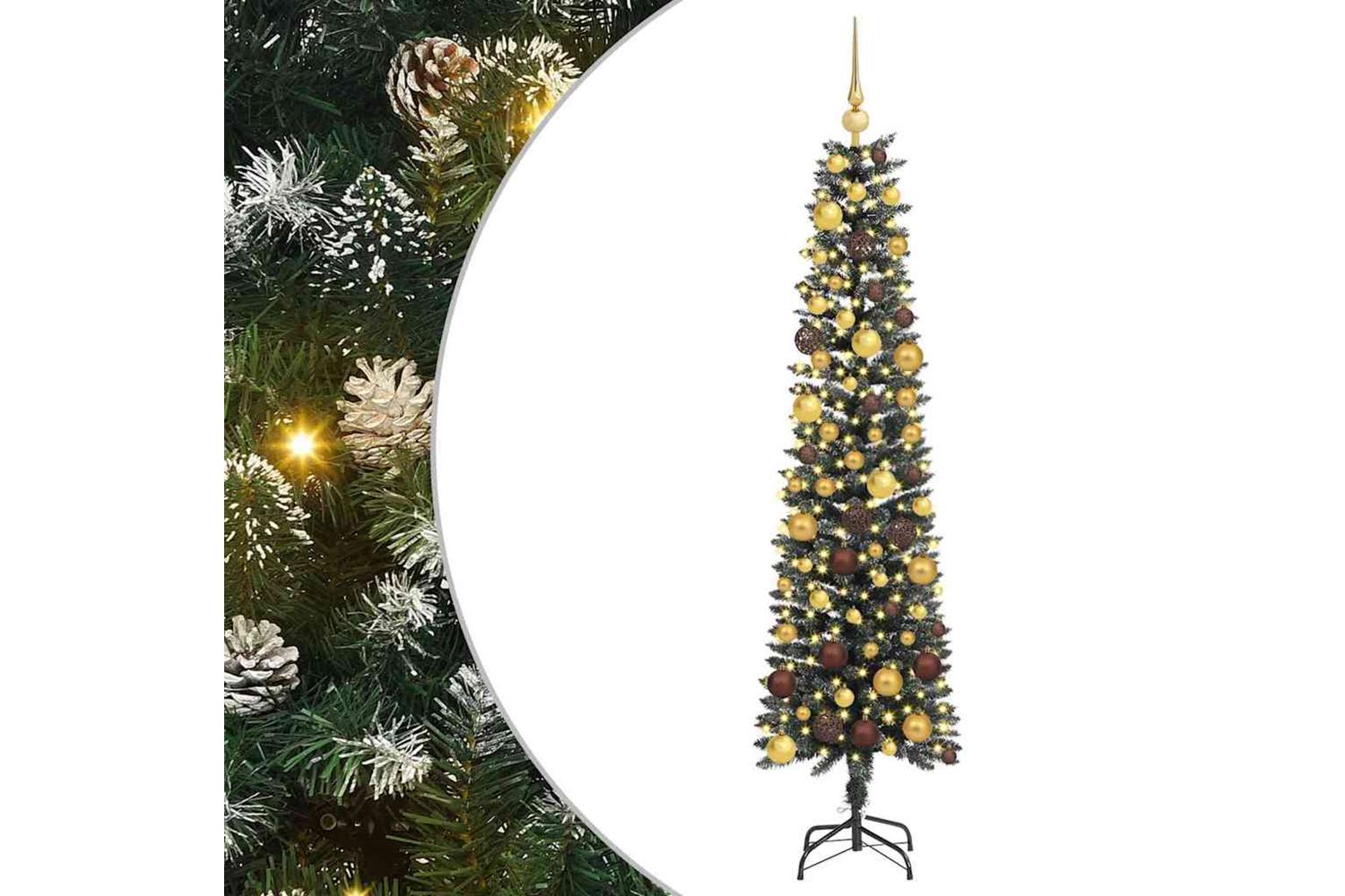 Vidaxl Artificial Christmas Tree With Stand Green 505 X 505 X 180 Cm-2
