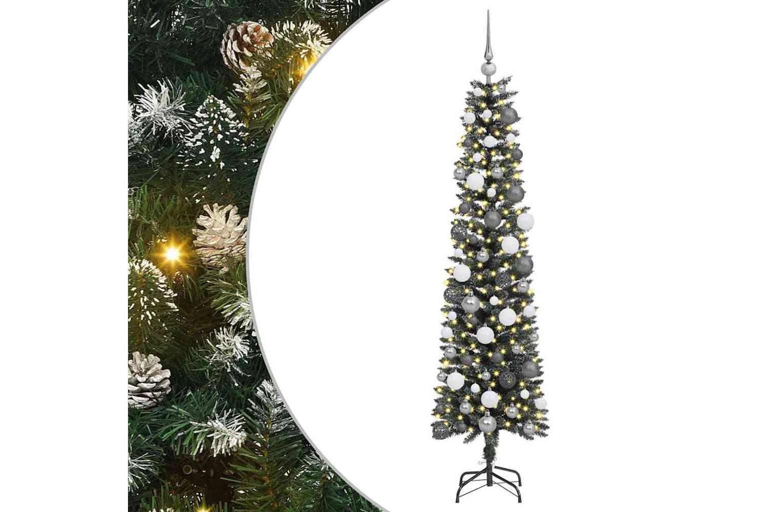 Vidaxl Artificial Christmas Tree With Stand Green 505 X 505 X 180 Cm-2