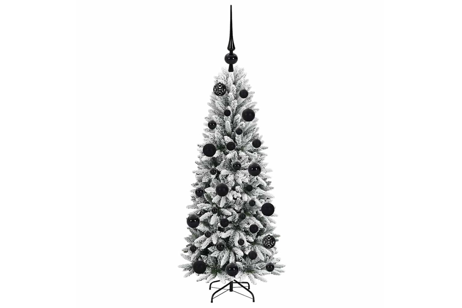 Vidaxl Artificial Christmas Tree With 150 Leds White 53 X 53 X 120 Cm-4
