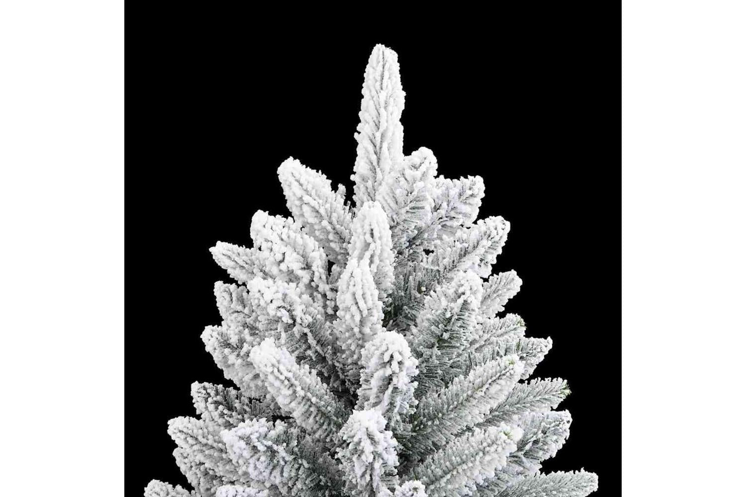 Vidaxl Artificial Christmas Tree With 150 Leds White 53 X 53 X 120 Cm-10