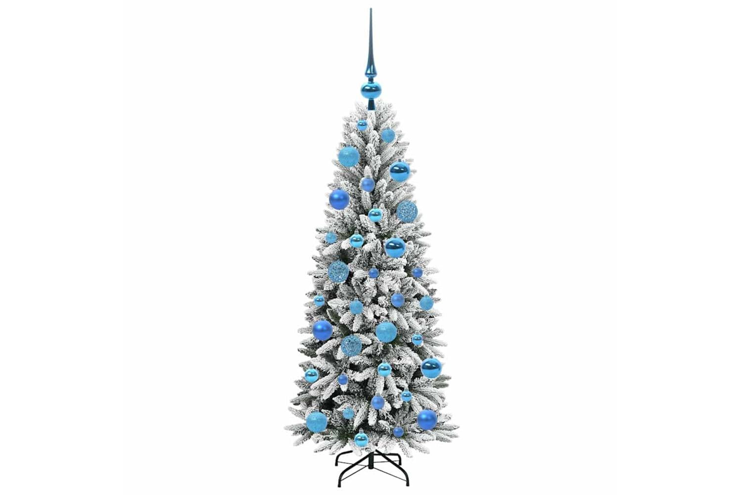 Vidaxl Artificial Christmas Tree With 150 Leds White 53 X 53 X 120 Cm-4