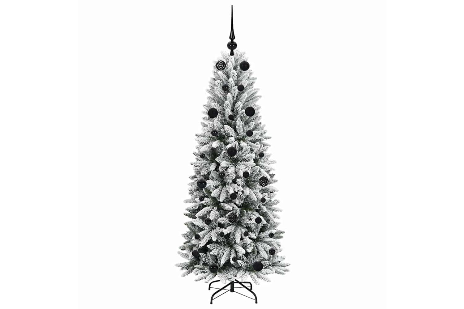 Vidaxl Artificial Christmas Tree With 150 Leds White 63 X 63 X 150 Cm-4