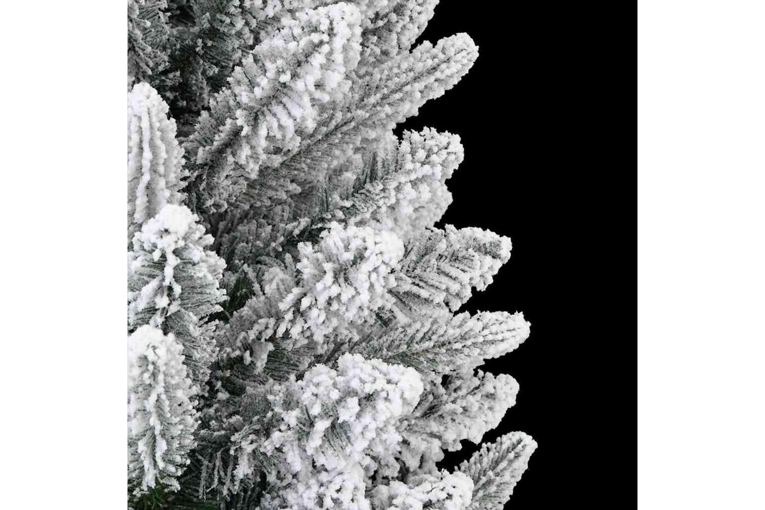 Vidaxl Artificial Christmas Tree With 150 Leds White 63 X 63 X 150 Cm-10