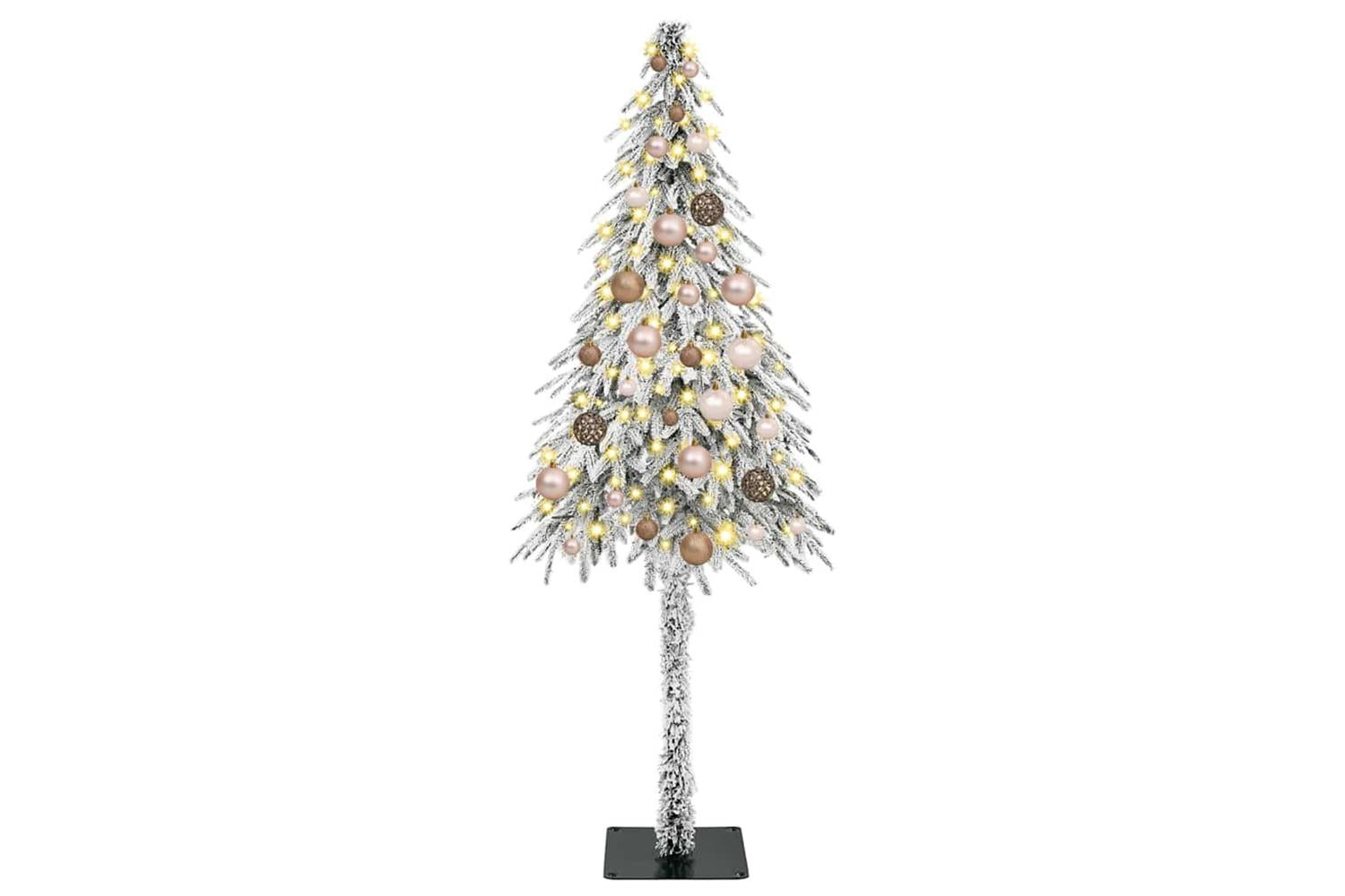 Vidaxl Christmas Tree With 150 Leds White 150 Cm Pe And Steel-3
