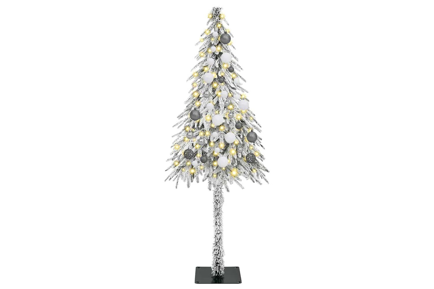Vidaxl Christmas Tree With 150 Leds White 150 Cm Pe And Steel-3