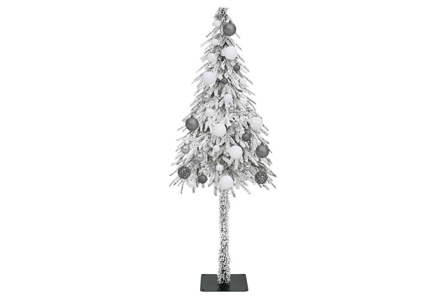 Vidaxl Christmas Tree With 150 Leds White 150 Cm Pe And Steel-4