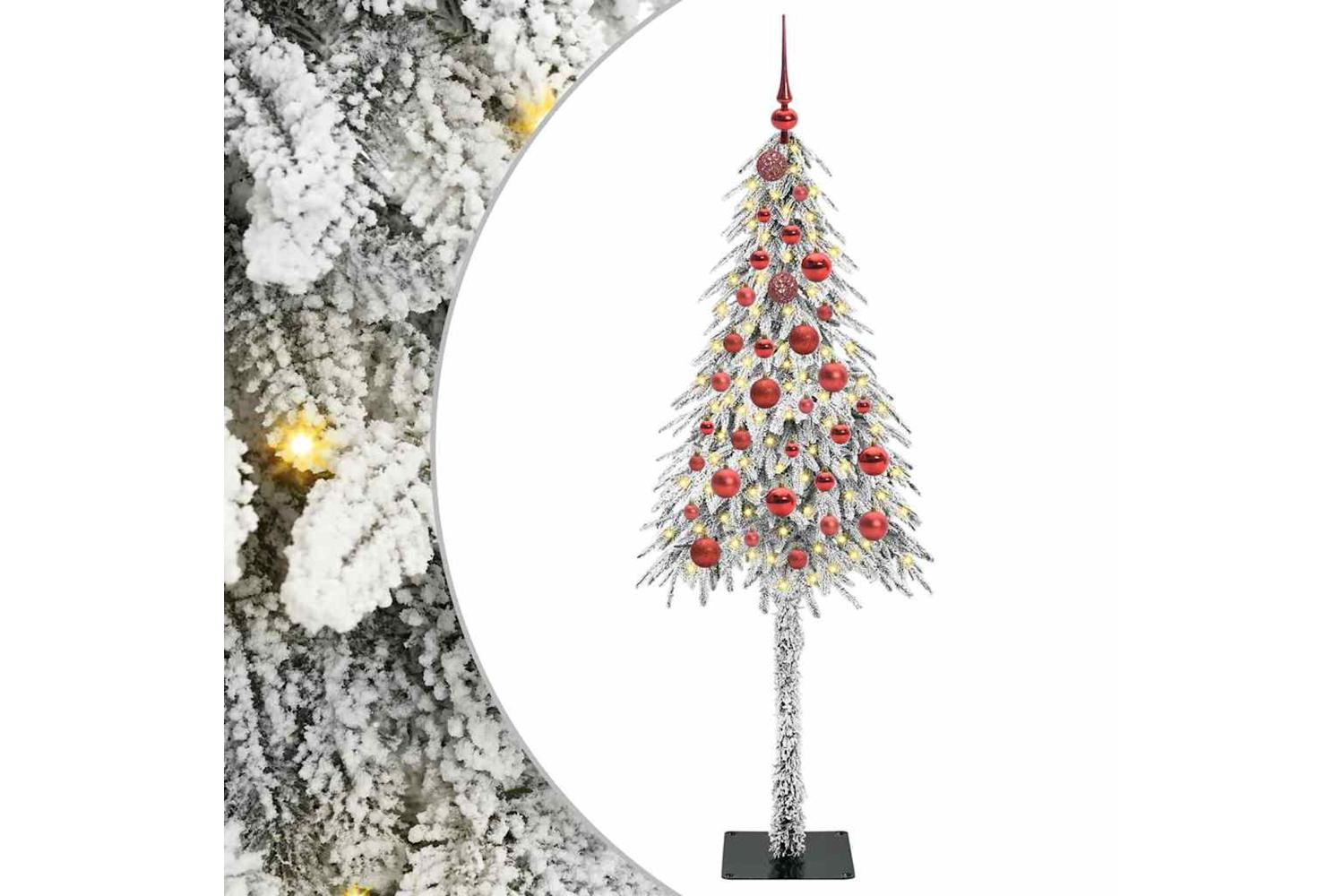 Vidaxl Christmas Tree With 150 Leds White 150 Cm Pe And Steel-2