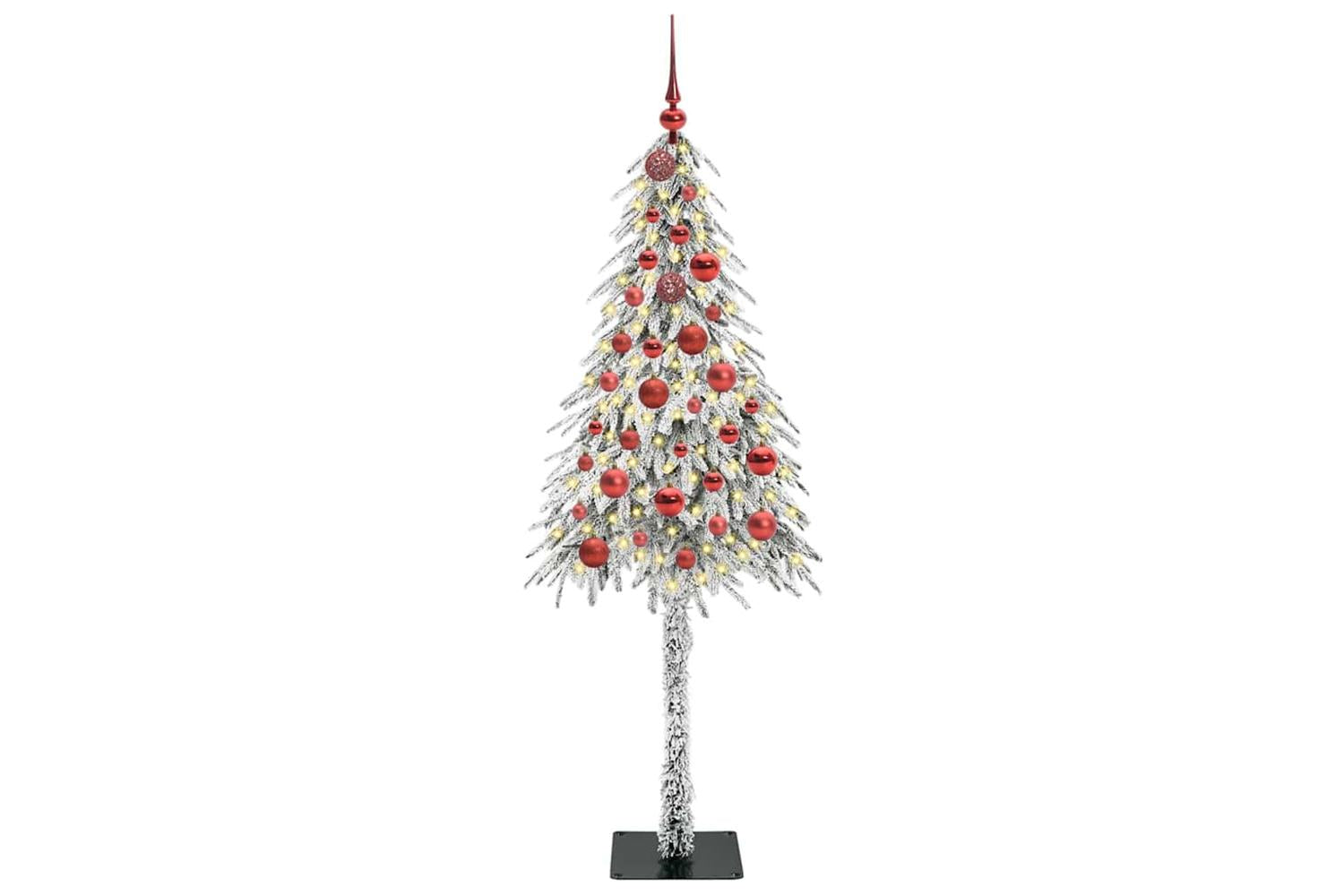 Vidaxl Christmas Tree With 150 Leds White 150 Cm Pe And Steel-3