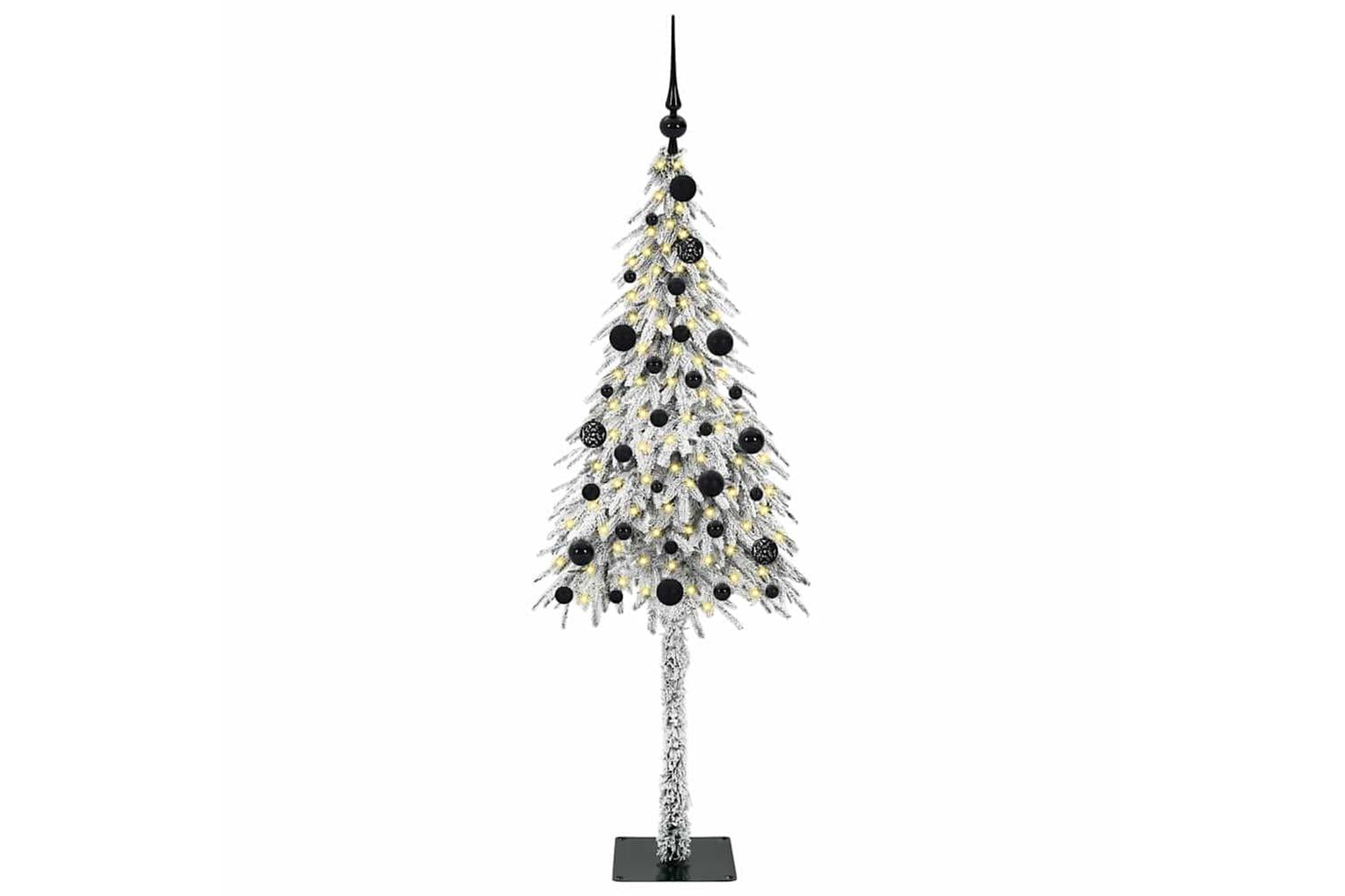 Vidaxl Christmas Tree With 150 Leds White 150 Cm Pe And Steel-3
