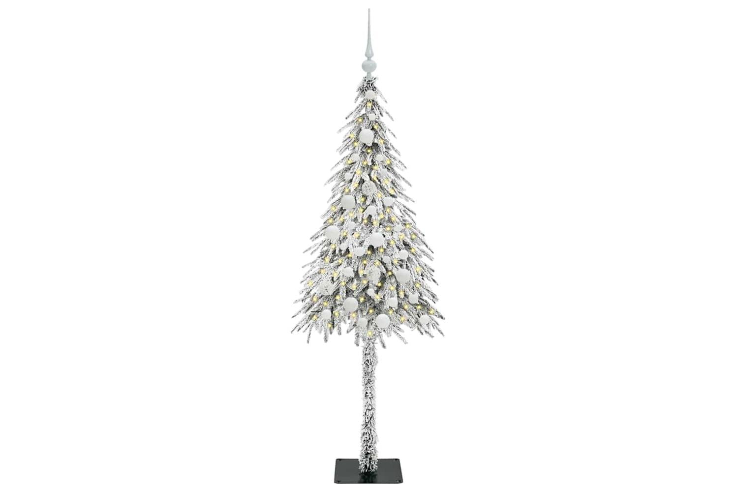 Vidaxl Christmas Tree With 150 Leds White 150 Cm Pe And Steel-3
