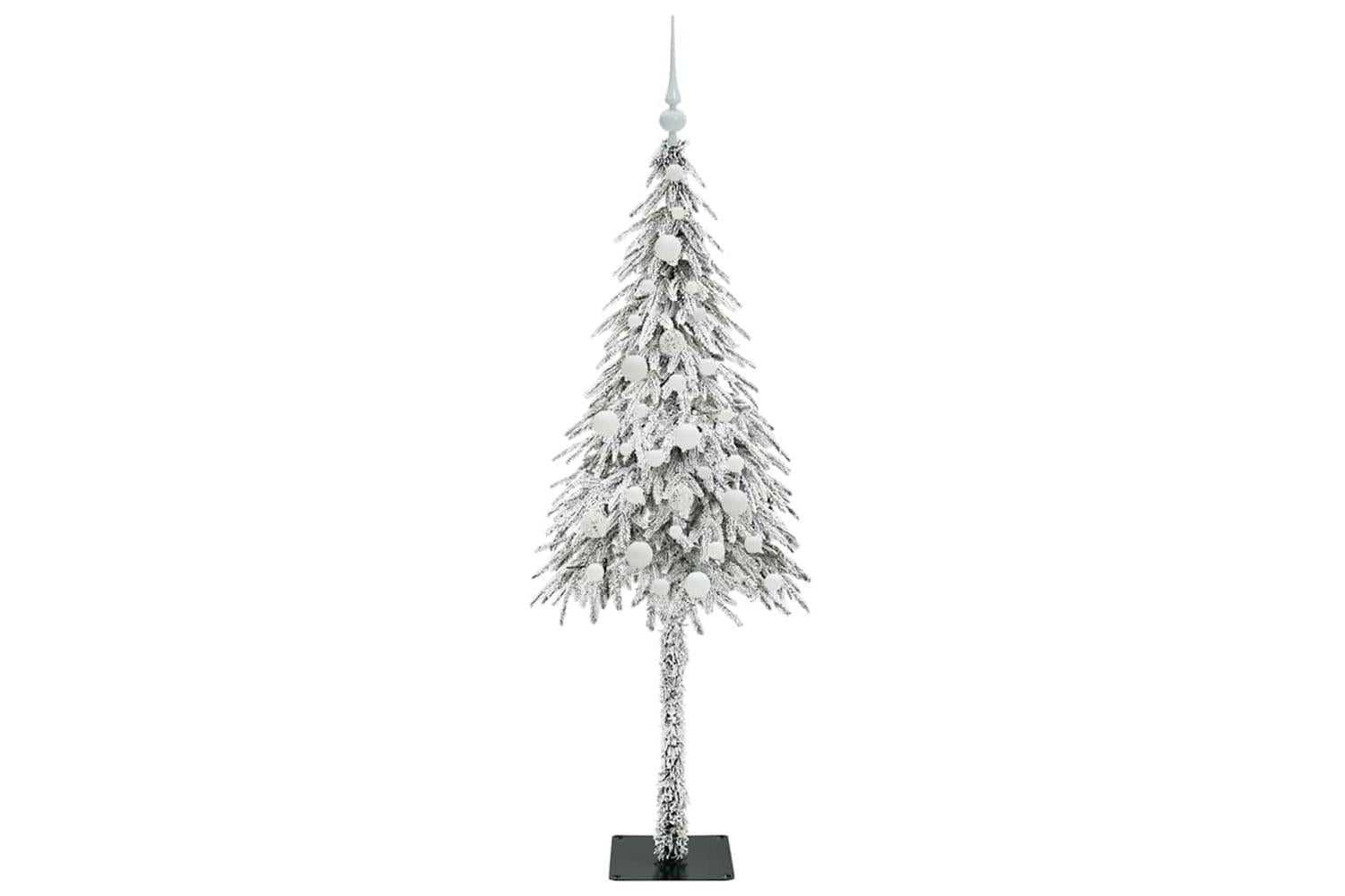 Vidaxl Christmas Tree With 150 Leds White 150 Cm Pe And Steel-4