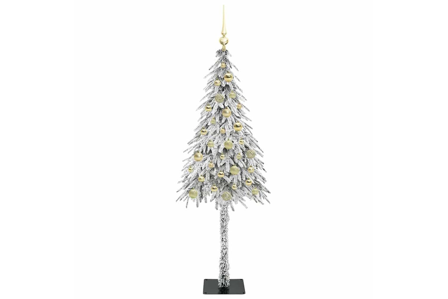 Vidaxl Christmas Tree With 150 Leds White 150 Cm Pe And Steel-4