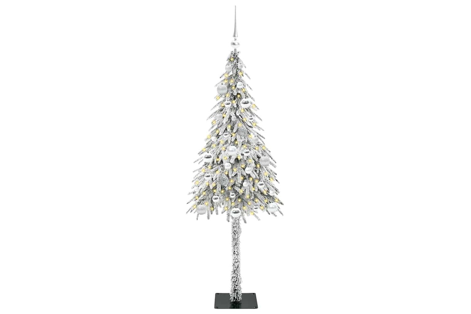 Vidaxl Christmas Tree With 150 Leds White 150 Cm Pe And Steel-3