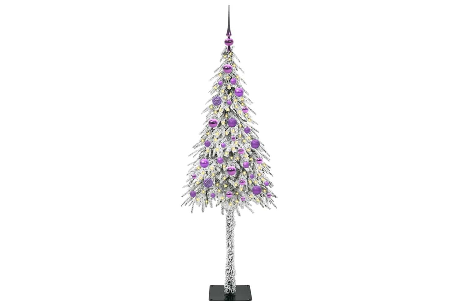 Vidaxl Christmas Tree With 150 Leds White 150 Cm Pe And Steel-3