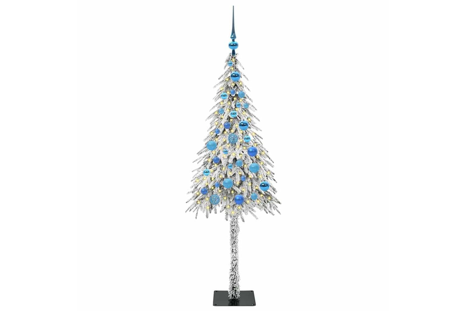 Vidaxl Christmas Tree With 150 Leds White 150 Cm Pe And Steel-3