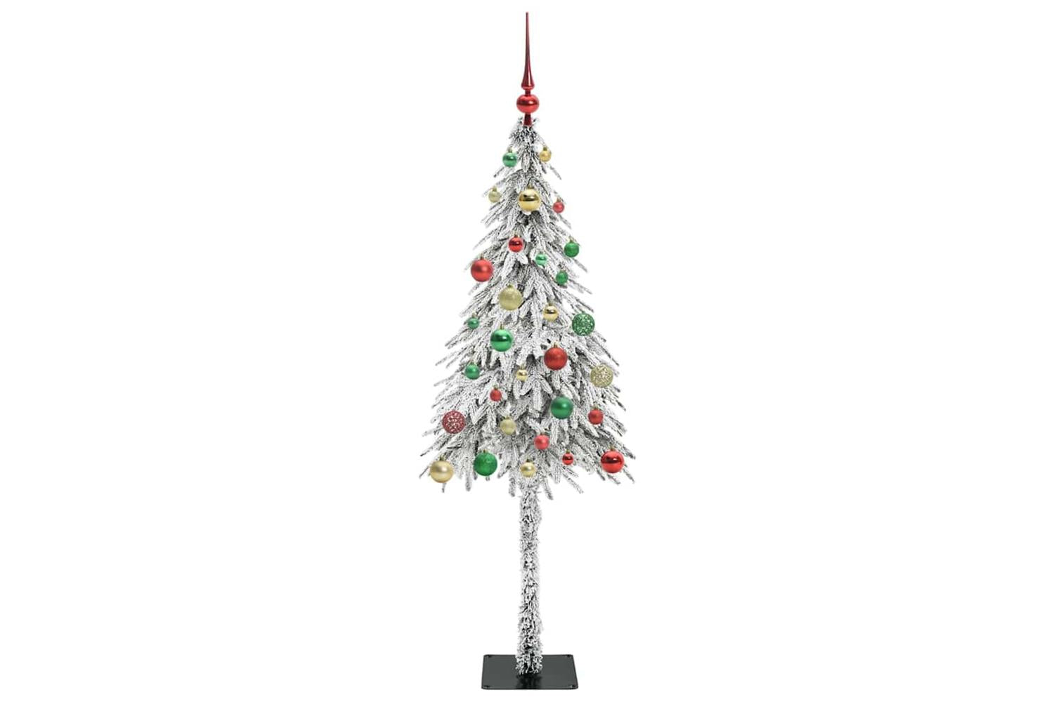 Vidaxl Christmas Tree With 150 Leds White 150 Cm Pe And Steel-6