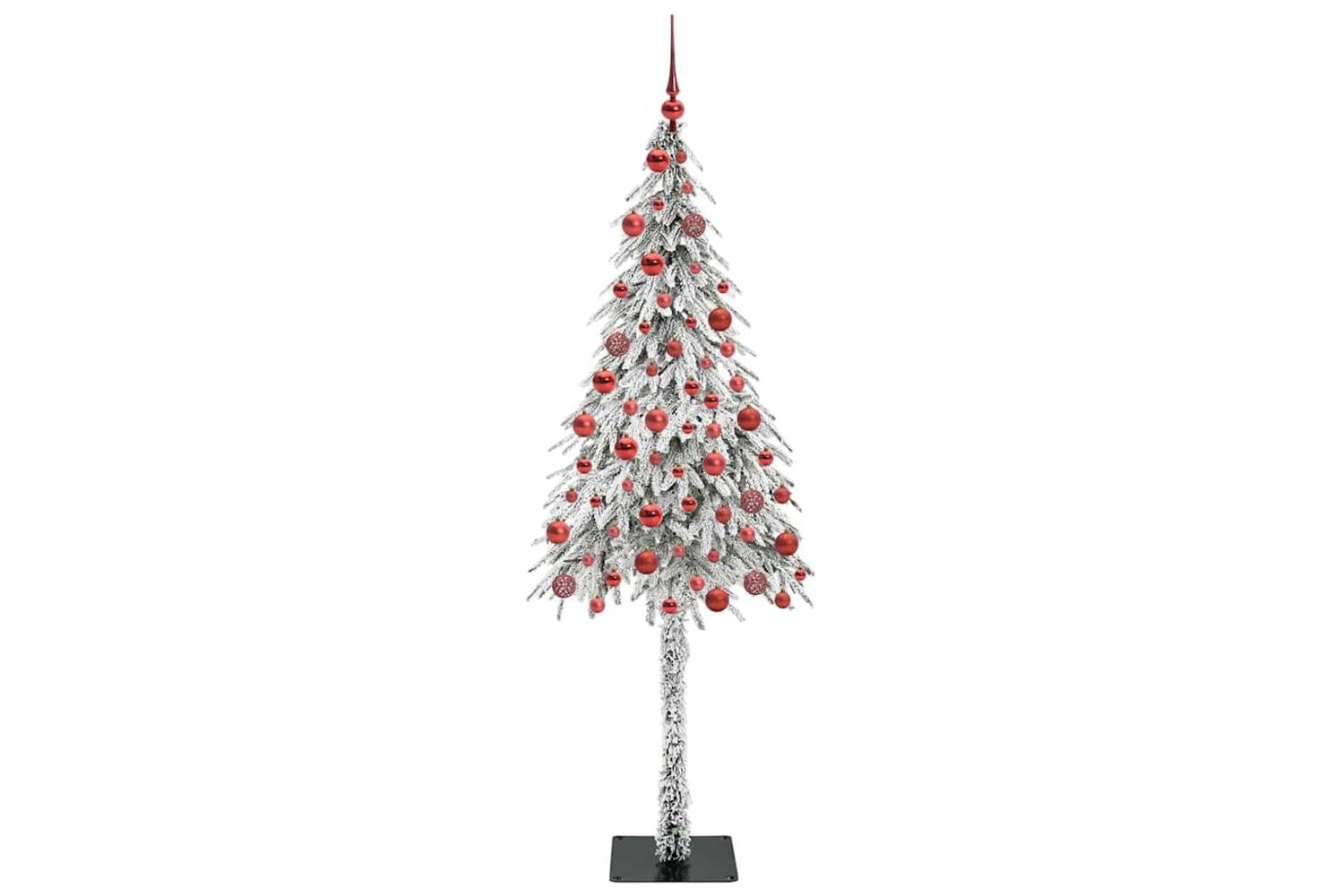 Vidaxl Christmas Tree With 300 Leds White 180 Cm Pe And Steel-4