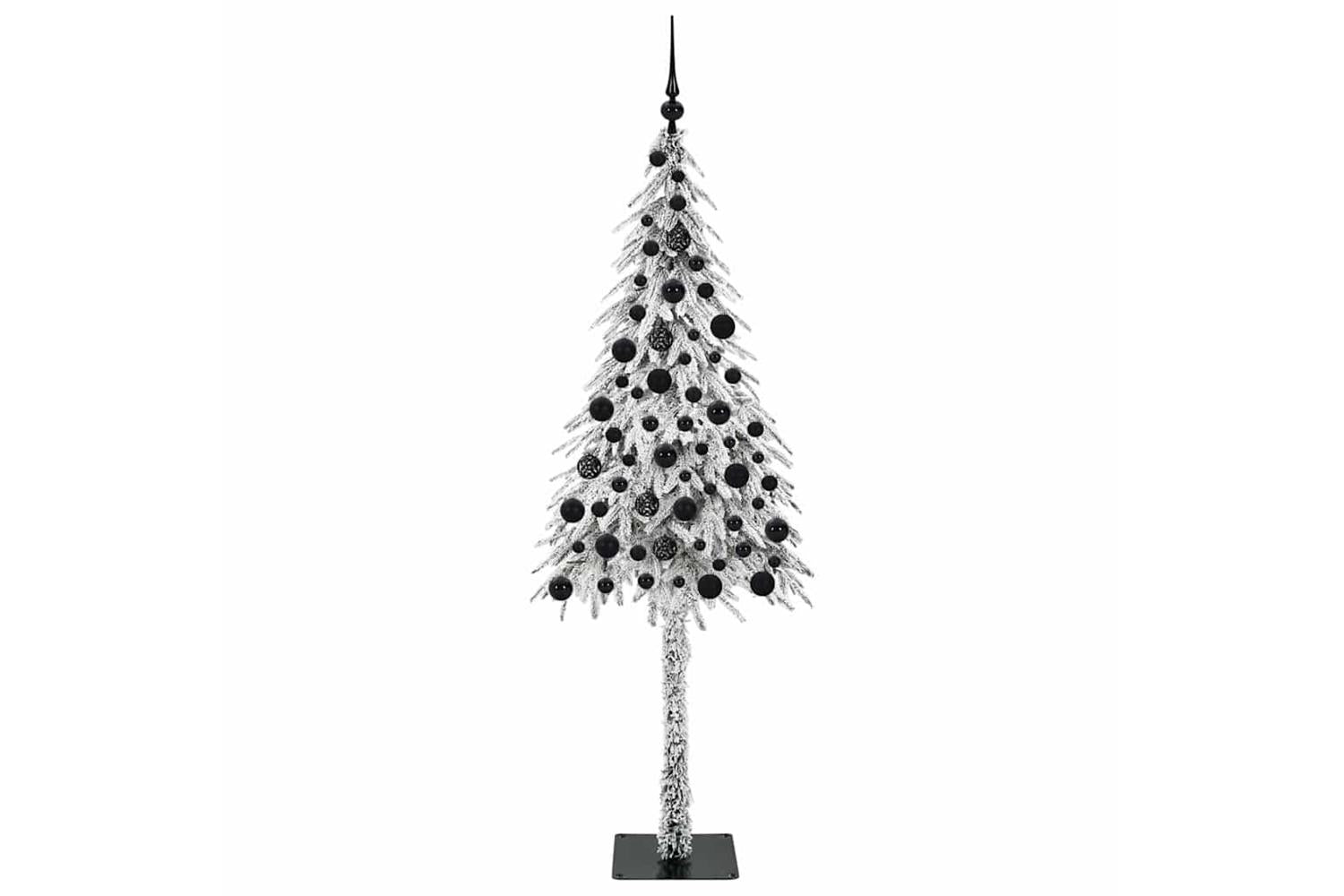 Vidaxl Christmas Tree With 300 Leds White 180 Cm Pe And Steel-4