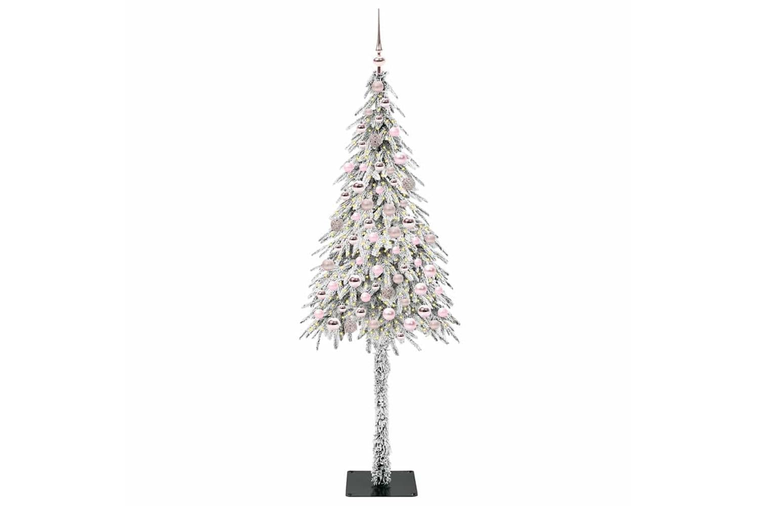 Vidaxl Christmas Tree With 300 Leds White 180 Cm Pe And Steel-3
