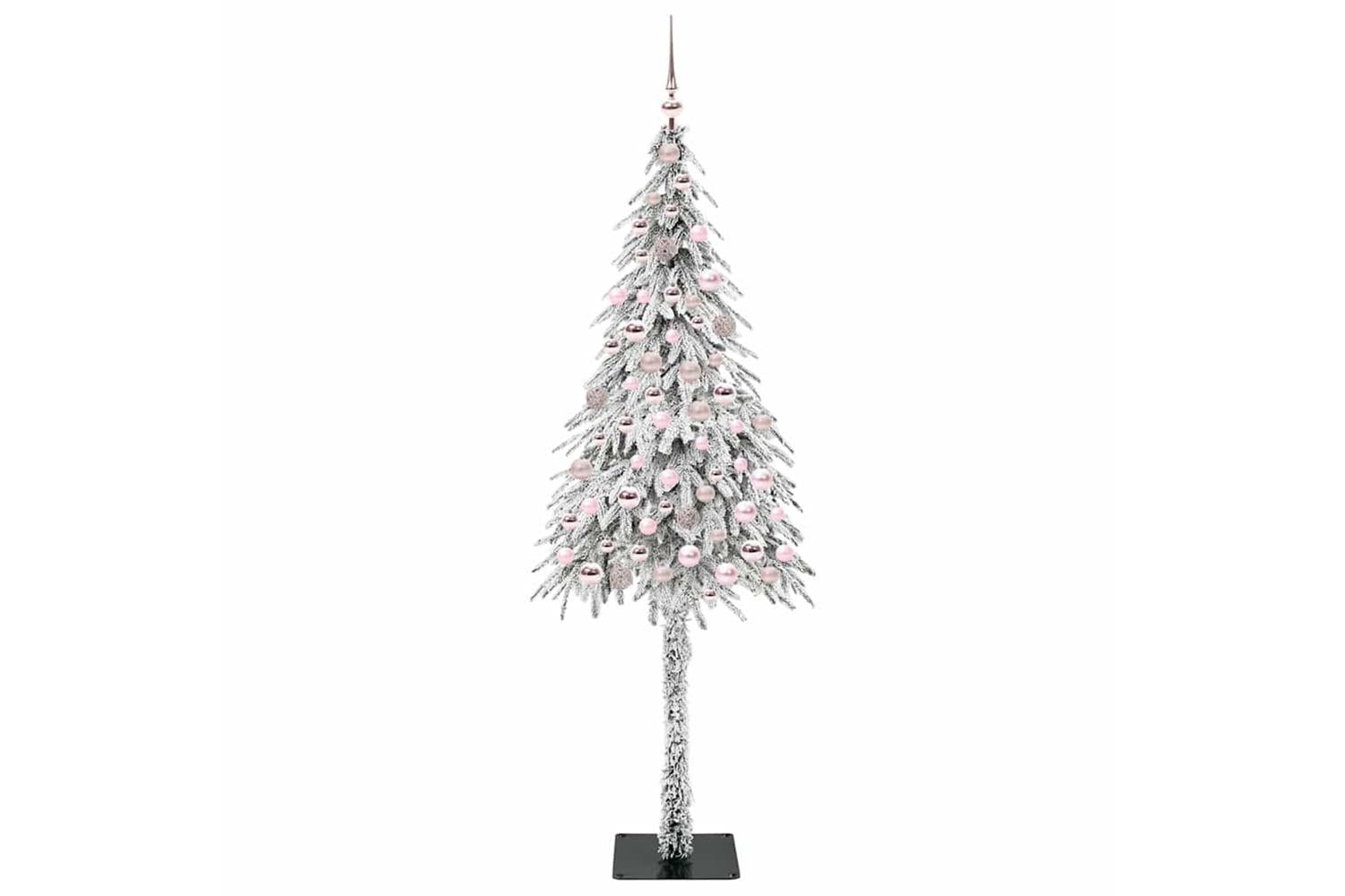 Vidaxl Christmas Tree With 300 Leds White 180 Cm Pe And Steel-4