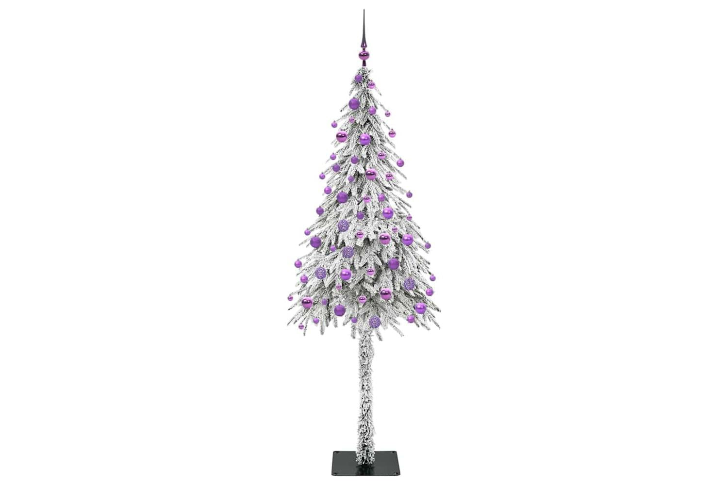 Vidaxl Christmas Tree With 300 Leds White 180 Cm Pe And Steel-4