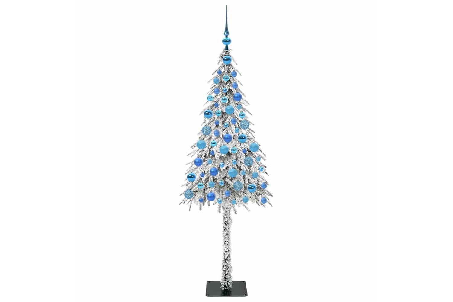 Vidaxl Christmas Tree With 300 Leds White 180 Cm Pe And Steel-4