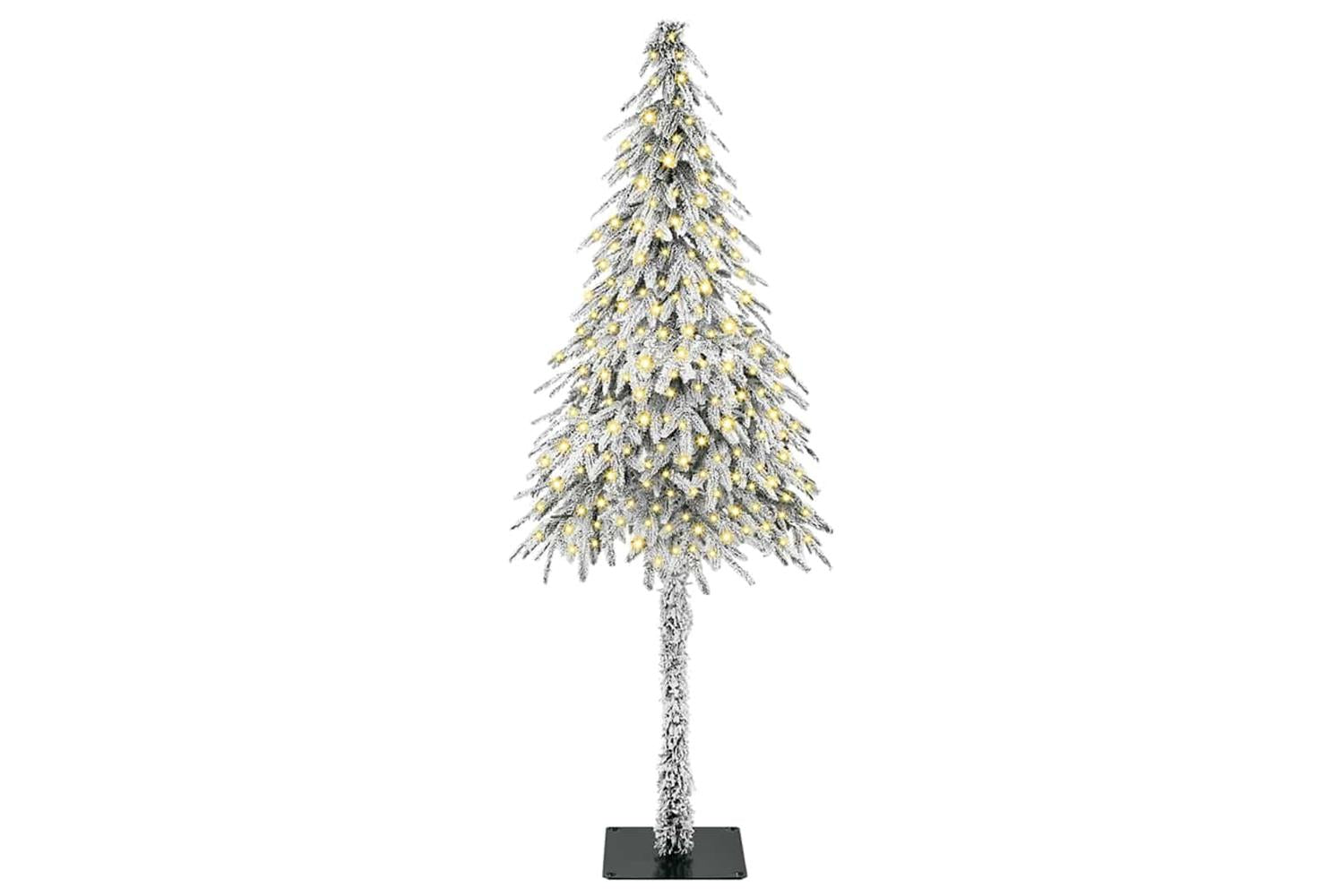 Vidaxl Christmas Tree With 300 Leds White 210 Cm Pe And Steel-3