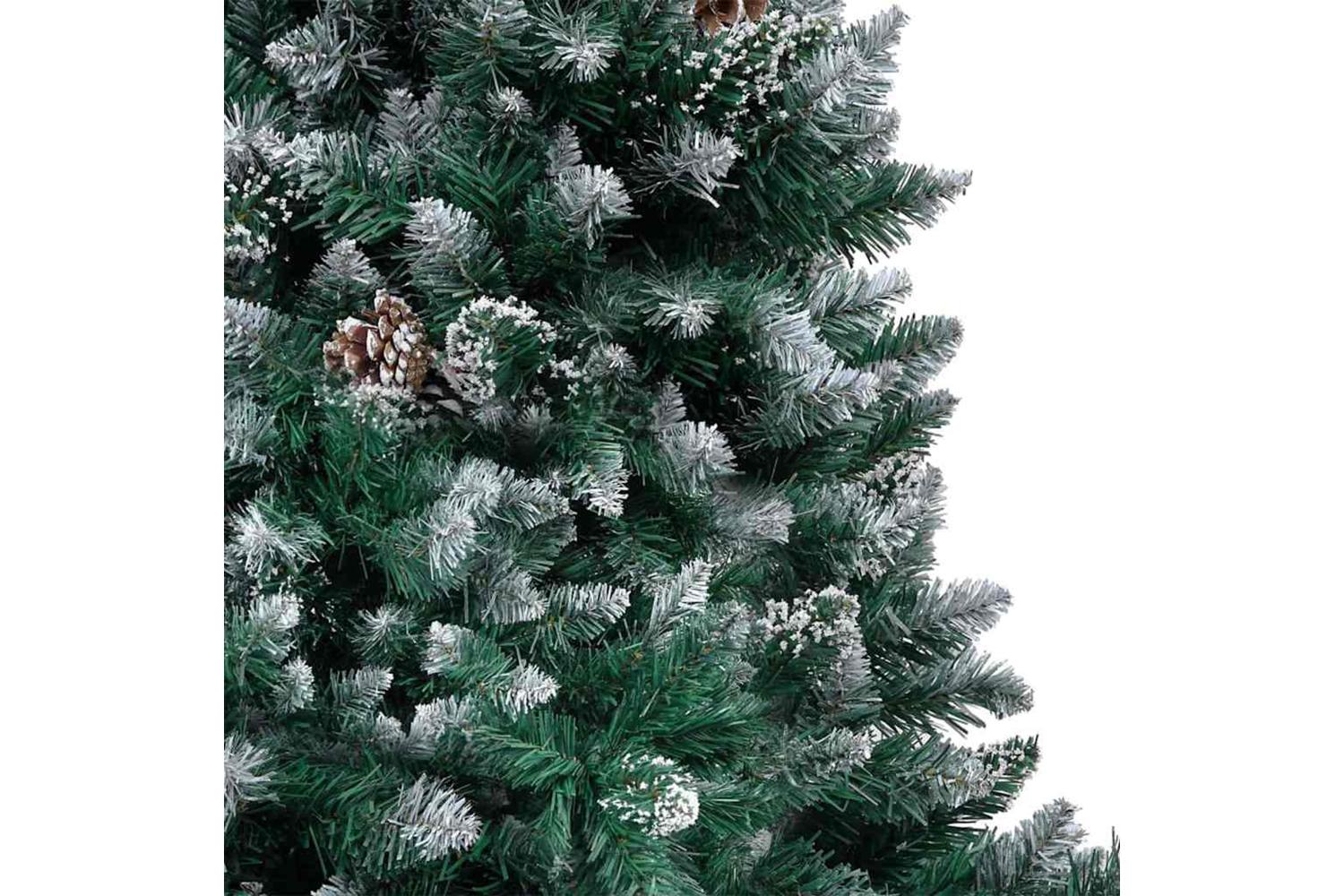 Vidaxl Artificial Christmas Tree With 300 Leds With Stand Green 180 Cm-7