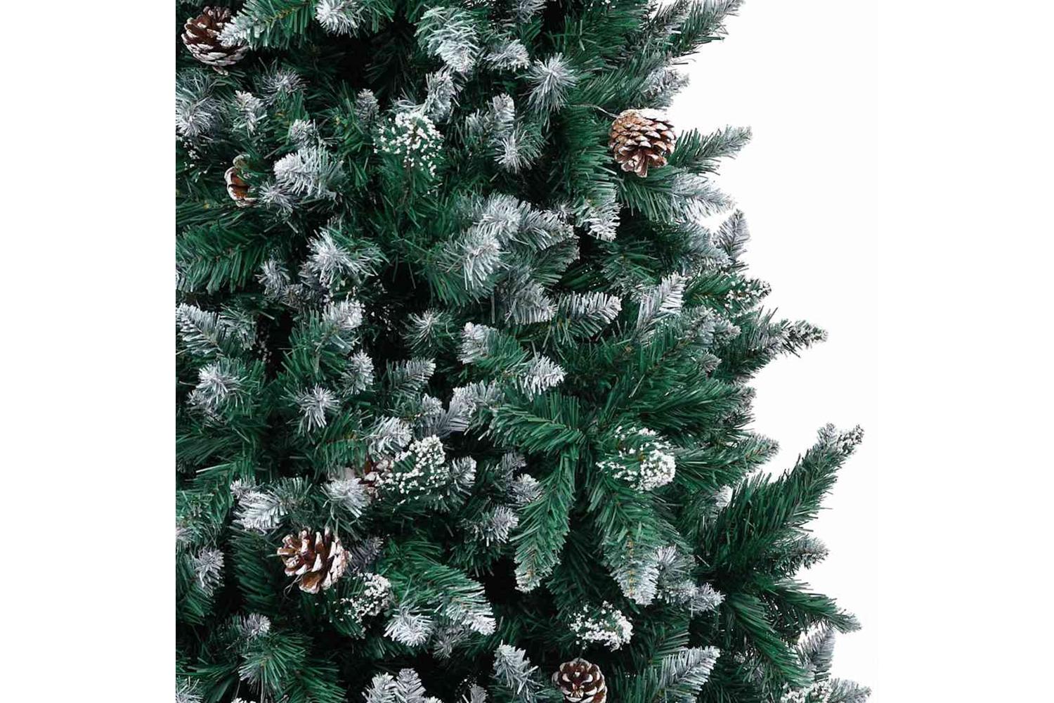 Vidaxl Artificial Christmas Tree With 300 Leds With Stand Green 210 Cm-10