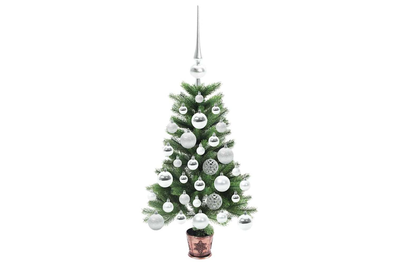 Vidaxl Christmas Tree With 150 Leds With Stand Green 65 Cm Pe-7