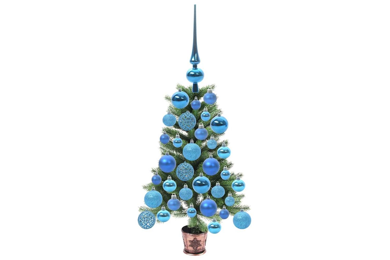 Vidaxl Christmas Tree With 150 Leds With Stand Green 65 Cm Pe-7