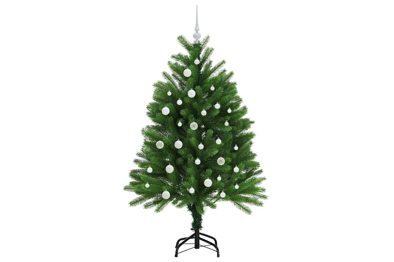 Vidaxl Christmas Tree With 150 Leds With Stand Green 120 Cm Pe-4