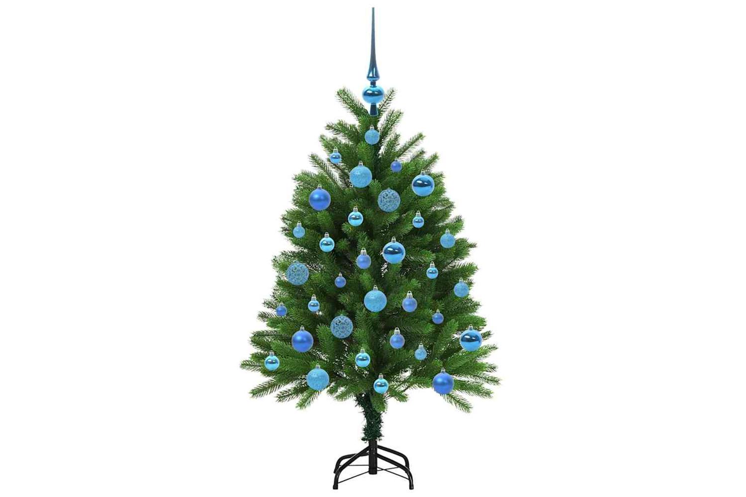 Vidaxl Christmas Tree With 150 Leds With Stand Green 120 Cm Pe-4