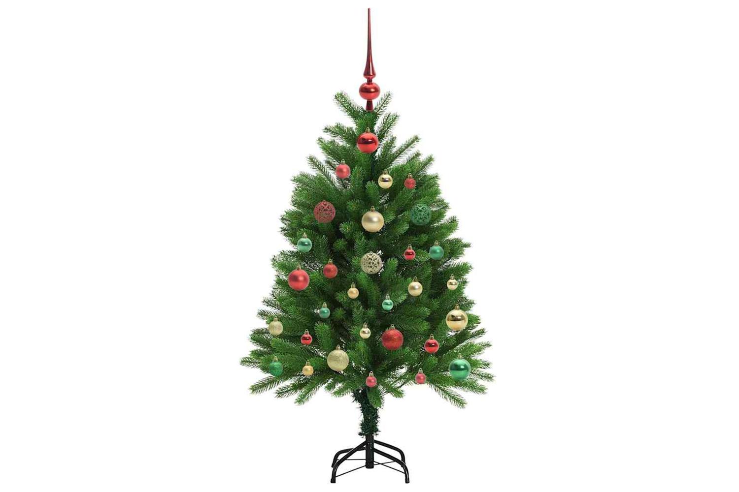 Vidaxl Christmas Tree With 150 Leds With Stand Green 120 Cm Pe-6